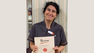 20 years’ long service celebrated at Sutton-in-Ashfield care home